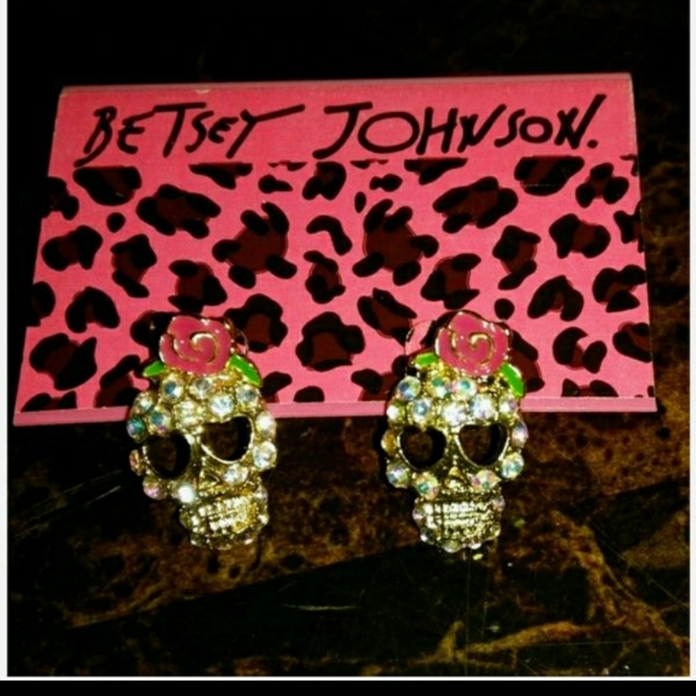 Betsey Johnson earrings